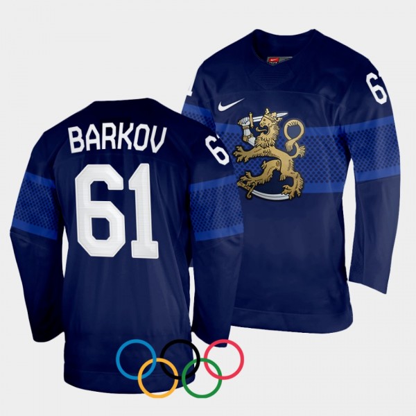Aleksander Barkov Finland Hockey 2022 Beijing Olym...