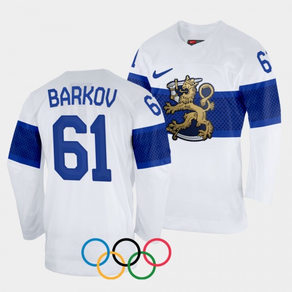 Aleksander Barkov Finland Hockey 2022 Beijing Olym...