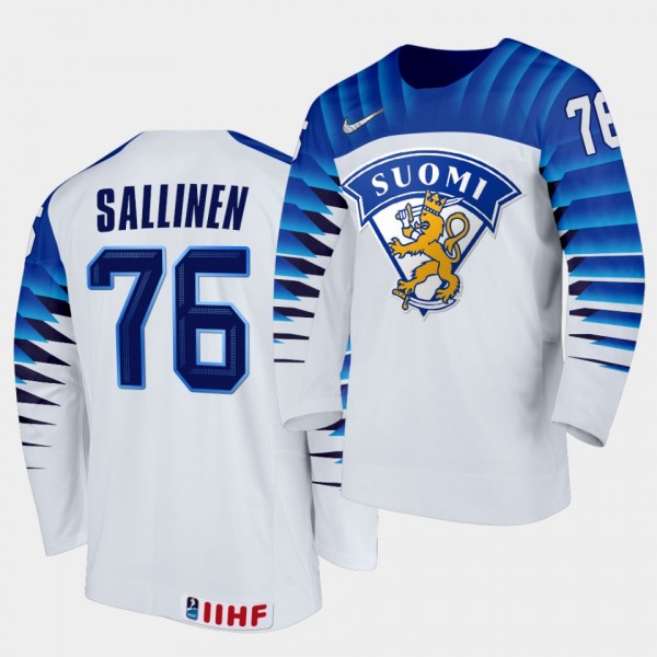 Jere Sallinen Finland Team 2021 IIHF World Champio...