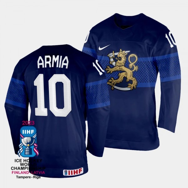 Finland #10 Joel Armia 2023 IIHF World Championshi...