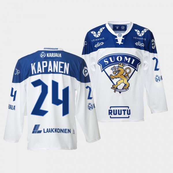 Kasperi Kapanen Finland Team 2021-22 Home Jersey W...