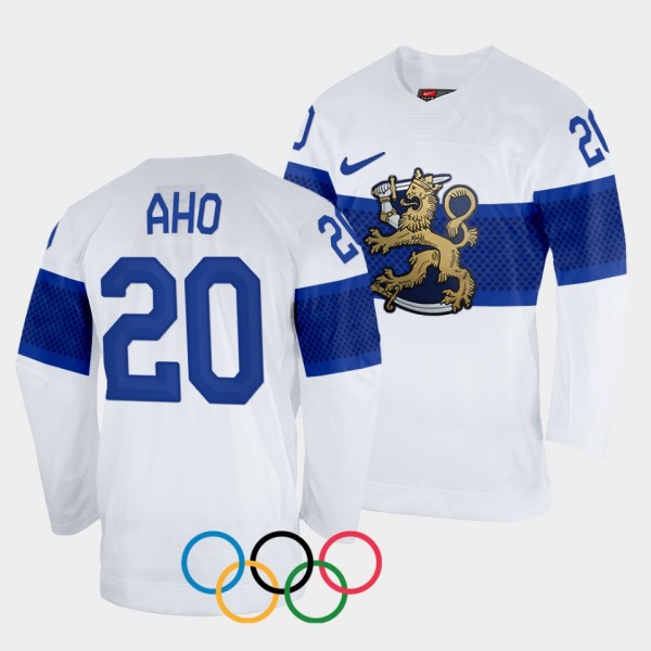 Sebastian Aho Finland Hockey 2022 Beijing Olympics...