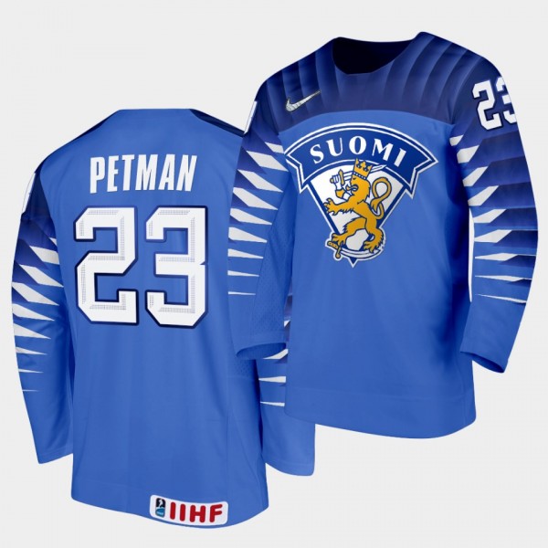 Mikko Petman Finland Team 2021 IIHF World Junior C...