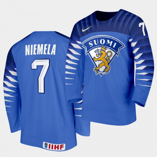 Topi Niemela Finland Team 2021 IIHF World Junior C...