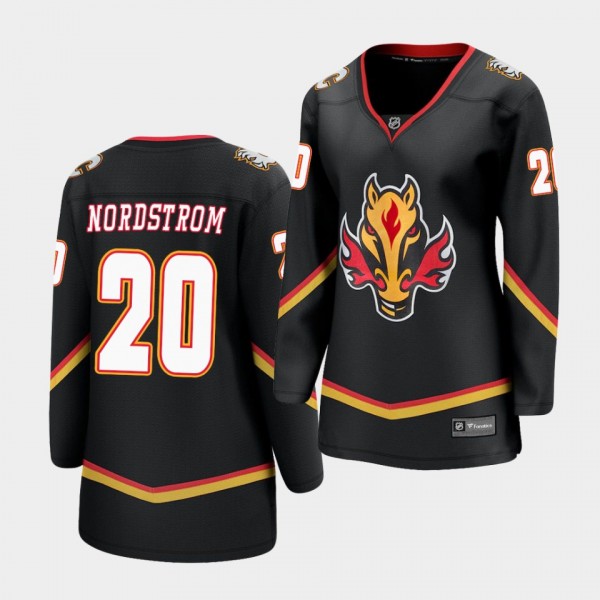 Joakim Nordstrom Calgary Flames 2021 Special Edition Black Women Jersey
