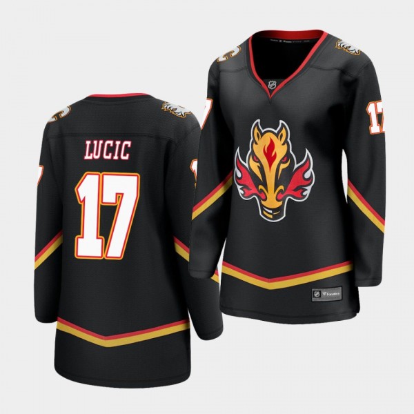 Milan Lucic Calgary Flames 2021 Special Edition Bl...