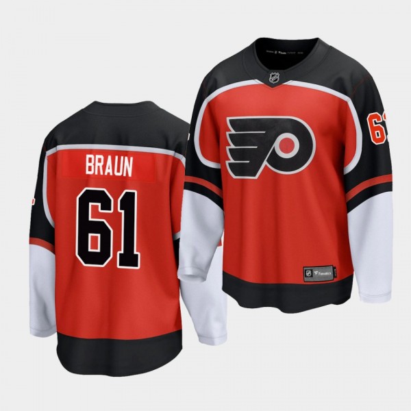 Justin Braun Philadelphia Flyers Special Edition O...
