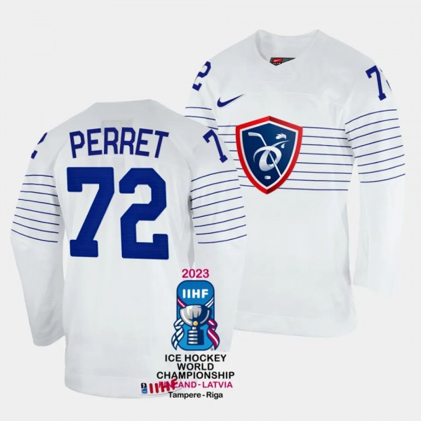 Jordann Perret 2023 IIHF World Championship France...