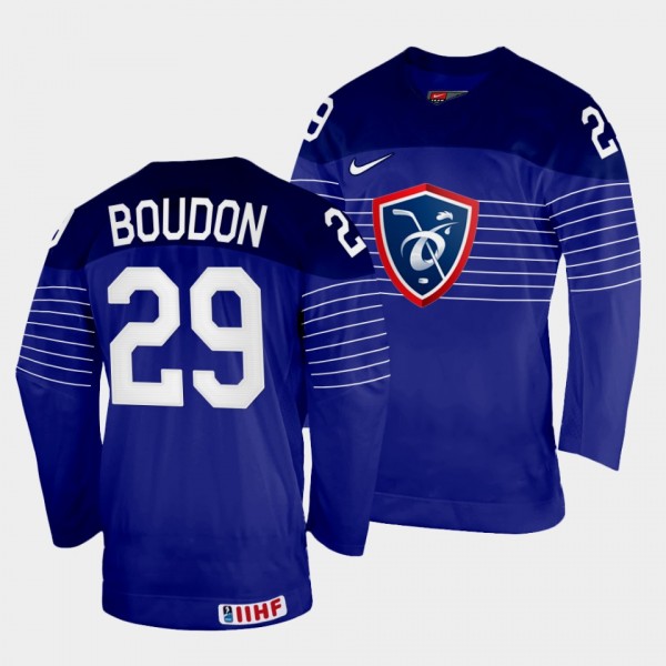 Louis Boudon 2022 IIHF World Championship France H...