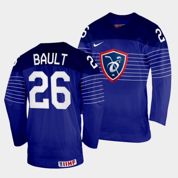 Romain Bault 2022 IIHF World Championship France H...