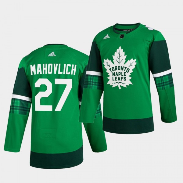Frank Mahovlich Maple Leafs 2020 St. Patrick's Day...