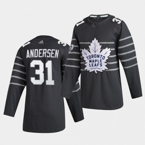 Frederik Andersen #31 Toronto Maple Leafs 2020 NHL...