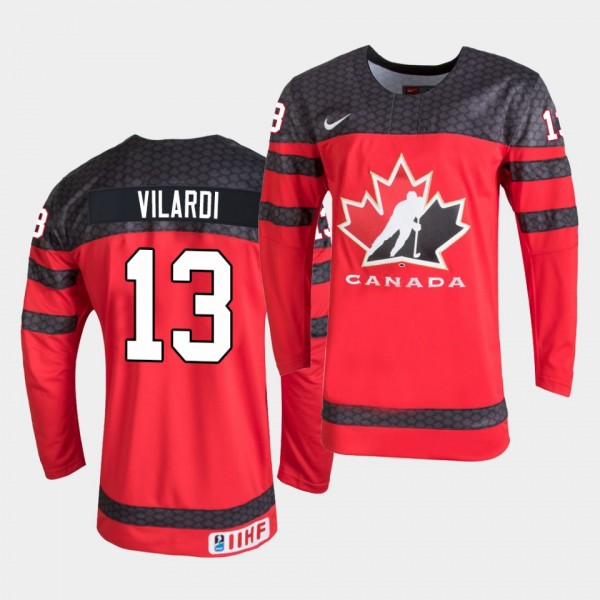 Canada Team Gabriel Vilardi 2021 IIHF World Champi...