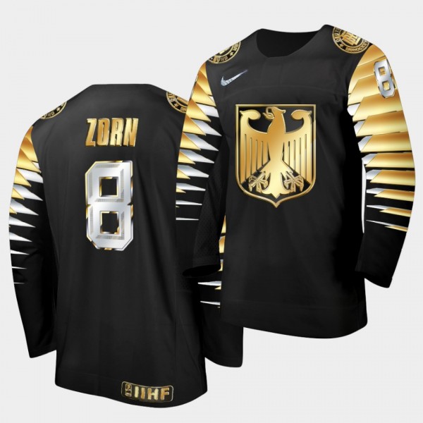 Julia Zorn Germany 2021 IIHF Women's World Championship Jersey Black Golden Limited Edition