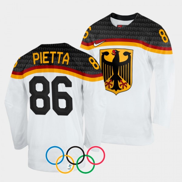 Germany Hockey #86 Daniel Pietta 2022 Winter Olymp...