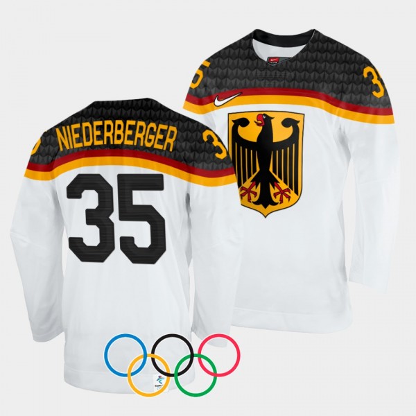 Germany Hockey #35 Mathias Niederberger 2022 Winte...