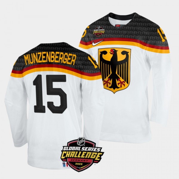 Luca Munzenberger 2022 NHL Global Series Germany #...