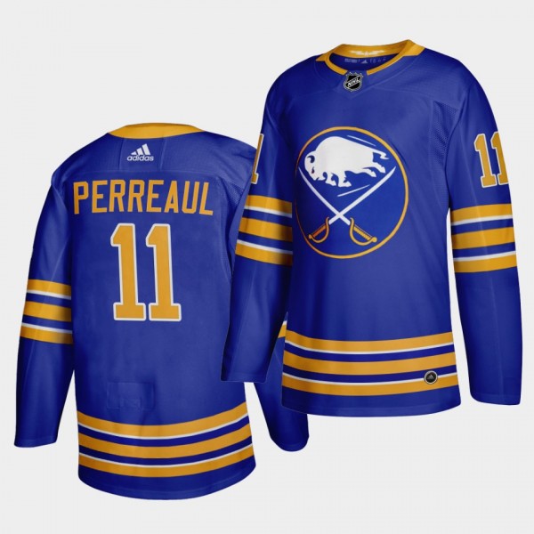 Gilbert Perreault Buffalo Sabres 2020-21 Home Royal Jersey Authentic