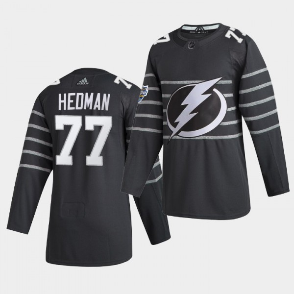 Tampa Bay Lightning Victor Hedman #77 Authentic 2020 NHL All-Star Game Jersey Men's