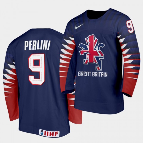 Brett Perlini Great Britain 2021 IIHF World Champi...