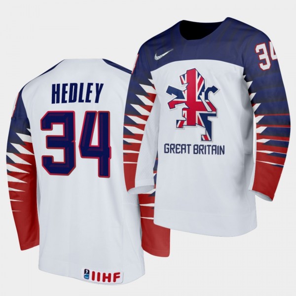 Jordan Hedley Great Britain 2021 IIHF World Champi...