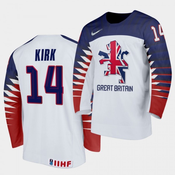 Great Britain Liam Kirk 2021 IIHF World Championsh...