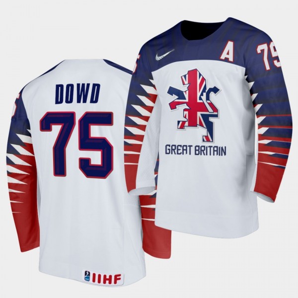 Great Britain Robert Dowd 2021 IIHF World Champion...