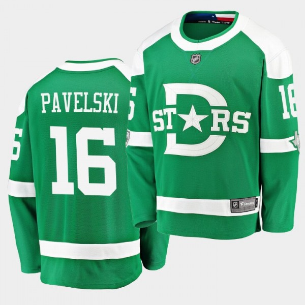 Joe Pavelski #16 Stars 2020 Winter Classic Breakaw...