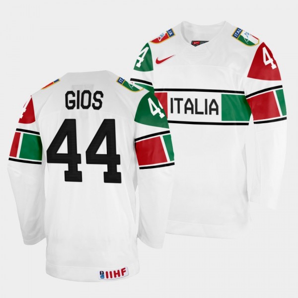 Italy 2022 IIHF World Championship Gregorio Gios #...