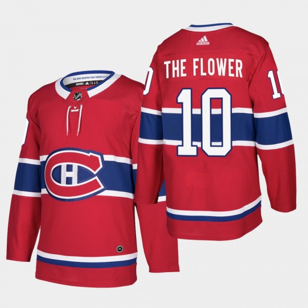 Guy Lafleur Retired Number Canadiens #10 Nickname Red Jersey