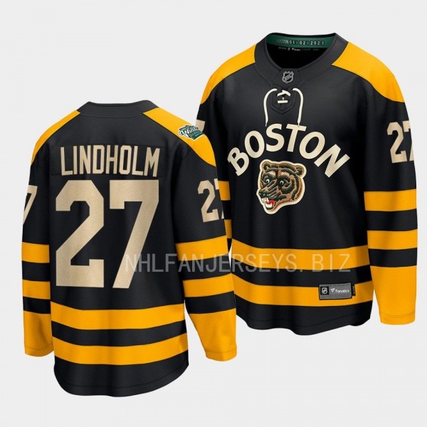Boston Bruins Hampus Lindholm 2023 Winter Classic ...