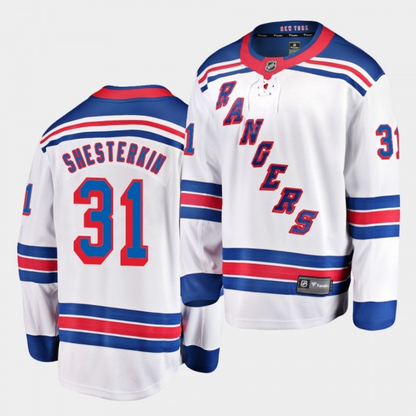 Igor Shesterkin New York Rangers 2020-21 Away Men ...