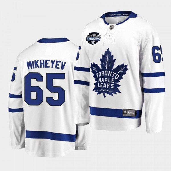 Maple Leafs Ilya Mikheyev 2021 North Division Cham...