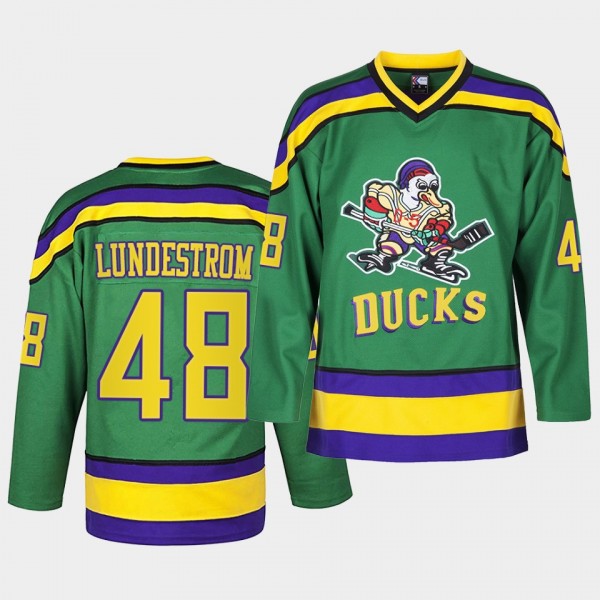 Isac Lundestrom Anaheim Ducks Heritage Classic Gre...