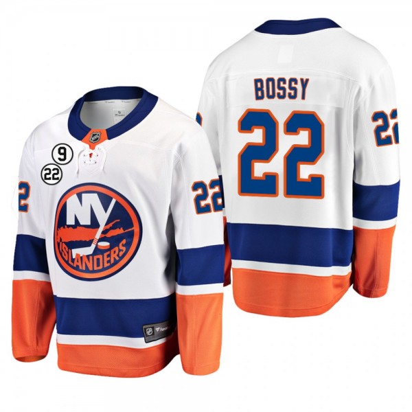 Islanders NO.22 Patch Mike Bossy Jersey Honor Boss...