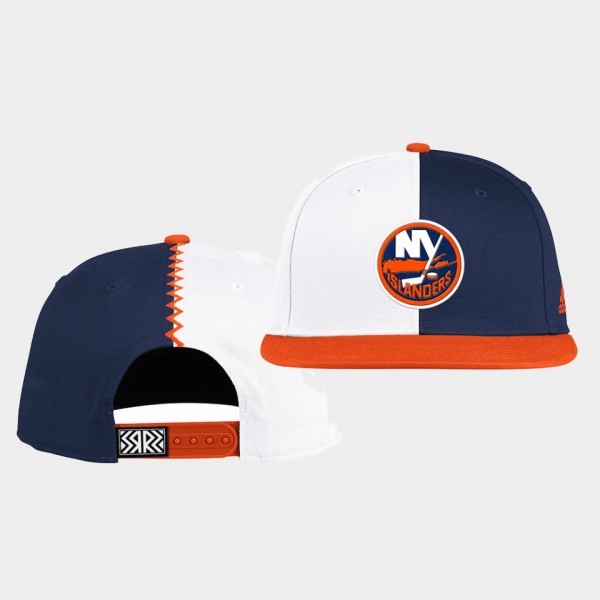New York Islanders 2021 Reverse Retro White Snapback Adjustable Hat