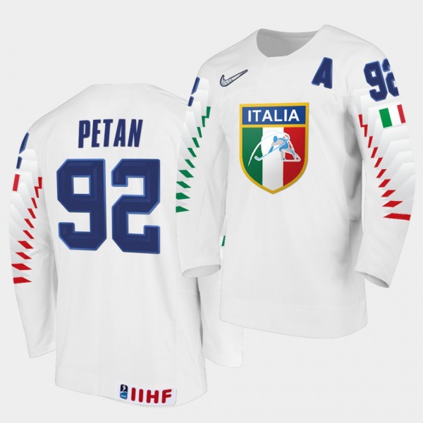 Alex Petan Italy Team 2021 IIHF World Championship...