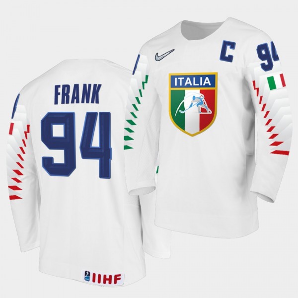 Daniel Frank Italy Team 2021 IIHF World Championsh...