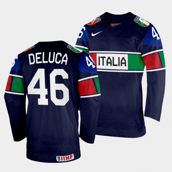 Ivan Deluca 2022 IIHF World Championship Italy Hoc...