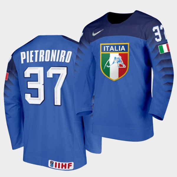 Italy Team Phil Pietroniro 2021 IIHF World Champio...