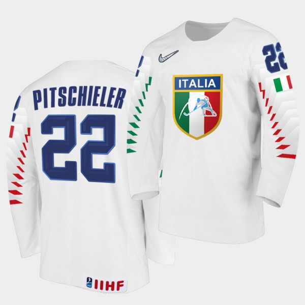 Simon Pitschieler Italy Team 2021 IIHF World Champ...