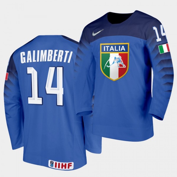 Italy Team Thomas Galimberti 2021 IIHF World Champ...