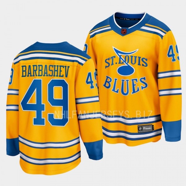 Ivan Barbashev St. Louis Blues 2022 Special Editio...