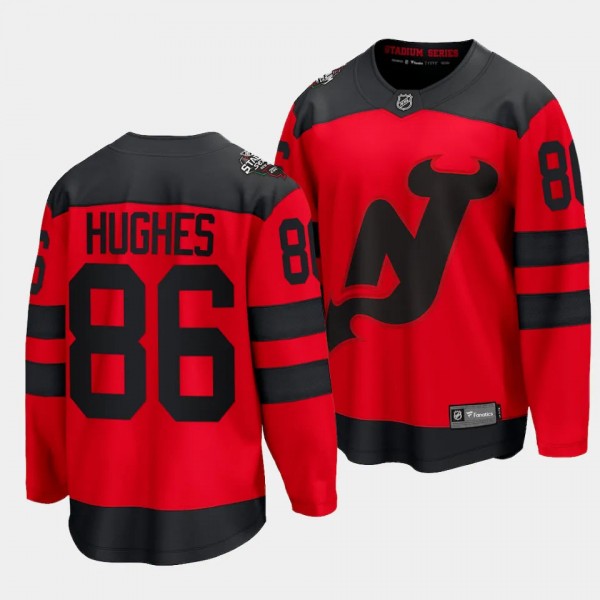 Jack Hughes New Jersey Devils 2024 NHL Stadium Ser...