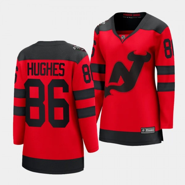 Jack Hughes New Jersey Devils 2024 NHL Stadium Ser...