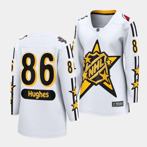 New Jersey Devils Jack Hughes 2024 NHL All-Star Ga...