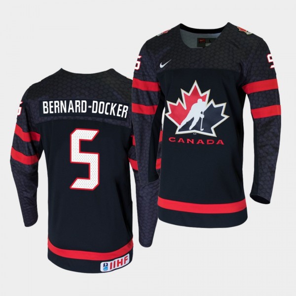 Canada Team 5 Jacob Bernard-Docker 2021 IIHF World...
