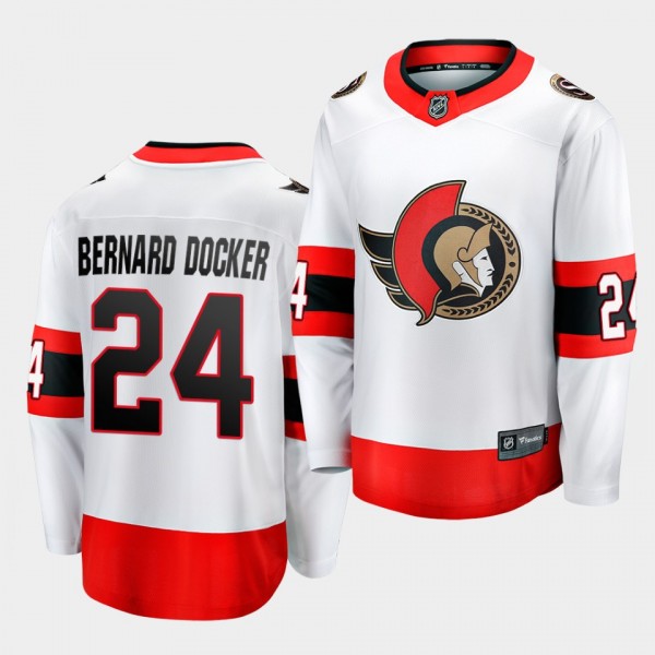 Jacob Bernard-Docker Ottawa Senators 2021 Away Men...