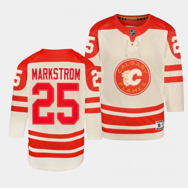 Jacob Markstrom Calgary Flames Youth Jersey 2023 N...