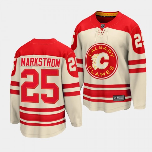 Calgary Flames Jacob Markstrom 2023 NHL Heritage C...